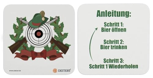 Deitert Bierdeckel mit Schützenmotiv 100 STK.