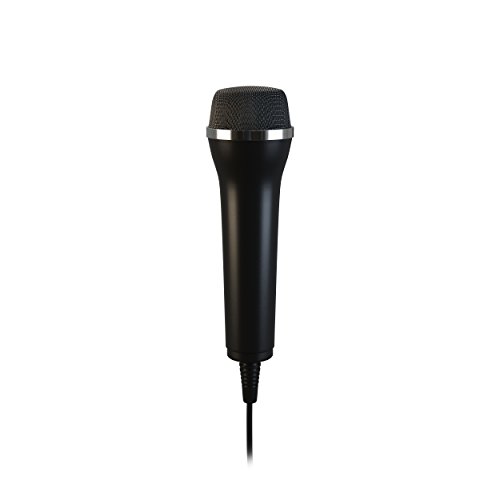 Lioncast® USB Mikrofon für PS5 / PS4, PC, XBOX, Wii, Nintendo Switch - USB Microphone für Singstar, Lets Sing, Voice of Germany & Karaoke - Universal USB Mikrofon Switch - Playstation Zubehör