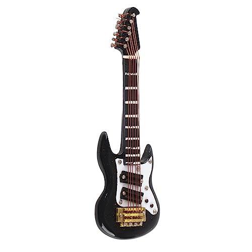 belupai Miniatur-Brosche für E-Gitarre mit Magnet, Gitarren-Anstecknadel, Musikinstrumenten-Abzeichen auf Rucksack, Gitarren-Broschen, Anstecknadeln, Geschenkgeschenke, Zum Tragen auf Rucksack, Hemd,