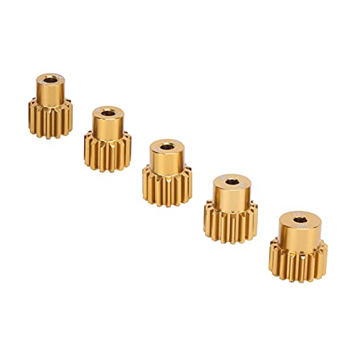 AMAKO Motor Ritzel Zahnradsatz:32P Ritzel Zahnradsatz 12T 13T 14T 15T 16T Motor Zahnradsatz,für 1/10 RC Auto,Teile aus Aluminiumlegierung