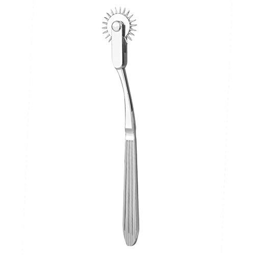 Wartenberg Pinwheel, Wartenberg Neurowheel, Nerventester aus Edelstahl, Medizinisches Diagnosewerkzeug (18,5 Cm Länge)