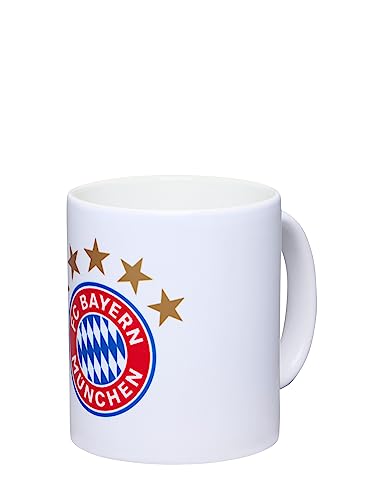 FC Bayern München | Tasse Logo| Weiß