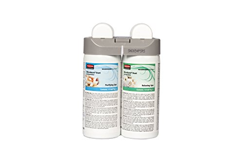 Rubbermaid Commercial Products Microburst MB Duet Nachfüllset für Raumlufterfrischer, Sorten Purifying Spa und Relaxing Spa