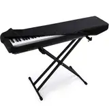 AWOGIPD Klavier Abdeckung 88 Tasten, Klavierabdeckung zum Schutz Elektronischen Klaviertastatur, Key Cover Protector für Yamaha, Kawai, Roland (134 x 29 x 19cm)