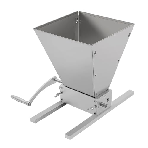 Professionelle Getreidemühle mit verstellbarer Mahlleistung, Getreidequetsche & Malzmühle für Weizen, Mais und Futtermittel, Robustes Kornmahlwerk für Haushalt, Brauerei und Landwirtschaft