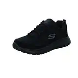 Skechers Burns- Agoura Herren Turnschuhe, Black, 47.5 EU