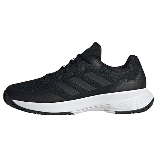 adidas Herren Gamecourt 2.0 Tennis Shoes Sneaker, core Black/core Black/Grey Four, 44 2/3 EU