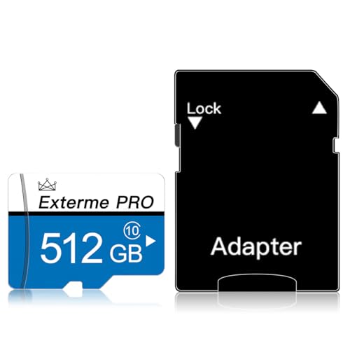 512GB Micro SD Card Class10 Memory Card High Speed Micro SD Memory Card with a Adapter for Phone,Camera