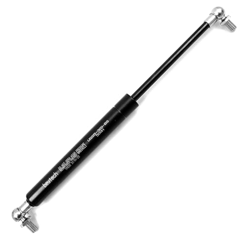 Universal Gasdruckfeder Gasdruckdämpfer Gasfeder Dämpfer für Türen, Autos, Kofferraum Motorhaubendämpfer, Länge 200-900 mm | Newton 100N – 1000N mit Kugelgelenk Endstücke (100 Newton, 350 mm)