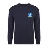 Spreadshirt Ted Lasso A.F.C Richmond Brust Logo Unisex Pullover, M, Navy