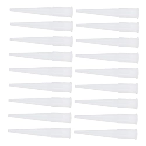 Angoily 1 Satz Spitzen Mund Aus Glas Kleber Alle Schlauch Düsen Genau Schlag Windschutzscheibe Luft Bausatz Dichtungsspitze Ruckartig Leistung Doppelt Goo Jet Kieselgel Weiß 30st