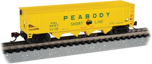 Bachmann Peabody Coal Company #6687 Quad-Hüpfwagen, 1,2 m lang, Spur N