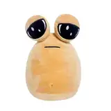 22cm Pou Plush,Alien Pou Plüschspielzeug, Alien Pou Plüshies Stofftier Deko,Cartoon Anime Stuffed Toy for Home,für Jungen Mädchen Fans