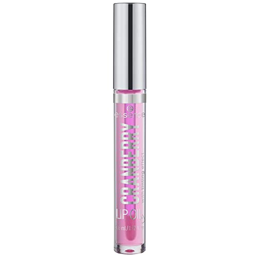 essence cosmetics CRANBERRY LIP OIL 01 Smooth protector