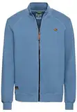 camel active Herren Sweatjacke mit Stehkragen Hellblau Menswear-XL