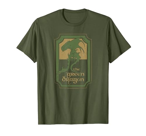 Lord of the Rings Green Dragon Tavern T Shirt T-Shirt