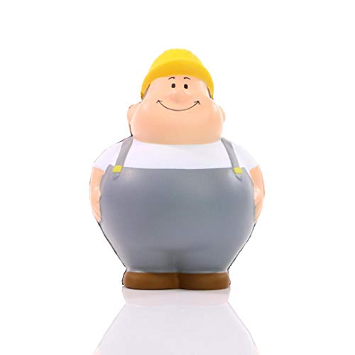 SQUEEZIES Bauarbeiter Bert - Entspannung auf Knautschdruck mit diesem Anti-Stress Geschenk