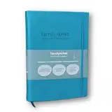 familynotes Tagebuch für Kinder & Eltern | Mehr Familienzeit im Alltag | Familientagebuch 5-13 Jahre | Fördert Austausch & Dankbarkeit | Tagebuch Jungs Mädchen Eltern | Mit FamilyChallenges (Petrol)