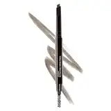 Wet n Wild, Ultimate Brow Retractable Pencil, eindrehbarer Augenbrauenstift mit dreieckiger Präzisionsspitze, pigmentierter Farbe für perfekt definierte Augenbrauen, Aschbraun