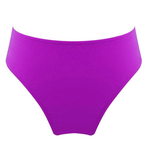 Jhaoyu Mädchen Badehose Schwimmbekleidung Slim Fit Badeshorts Beachwear Uv-Badehose Kinder Bikinihose Schwimmhose Strandshorts Gr. 98-170 Violett 98-104