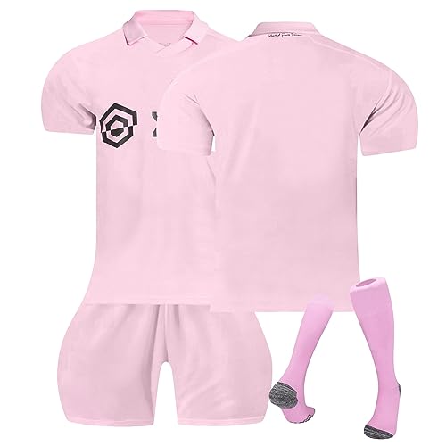 23/24 Fußball Trikot Nr.10 Trikots für Kinder Und Erwachsene, Neu Trikot Shorts Socken Set für Jungen Herren, Fussball Trikot Jersey Trainingsanzug