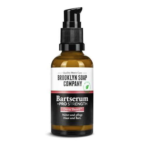 Brooklyn Soap Company, Activator Bartserum +Pro Strength 50 ml - Serum für Bartwachstum - Beard Growth Serum für dichteren Bartwuchs mit Aktivwirkstoff & Koffein