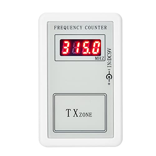 Fernbedienung Tester,Auto-Schlüsselanhänger-Signalsteuerung, Kabelloses Messgerät,Tragbarer Handzähler, 250-450 MHz Handheld Digital Frequenz Meter Zähler Drahtlose Fernbedienung Tester Werkzeuge