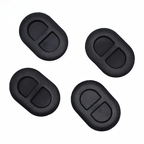 ZPFLL JPPlug-4 Bodenwannen-Ablaufstopfen für Jeep Wrangler JK JKU JL, Gladiator JT 2007–2021, 4 Stück Gummistopfen