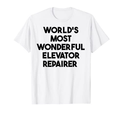 Wunderbarster Aufzug-Reparaturer T-Shirt