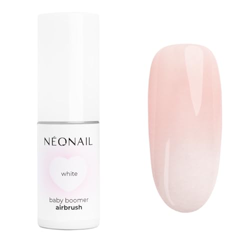 NEONAIL Baby Boomer Airbrush 5g - Nagelpuder Spray - Quick Ombre Spray - Nails - Powder - Ombre Spray Nägel - Babyboomer - Nail Powder - Spray - Ombre Spray Nails - Ombre Puder - Weiß