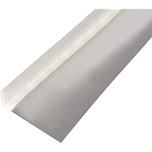 Alberts 462925 Glattblech | gekantet, L-Form | Aluminium, natur | 1000 x 96 x 28 mm