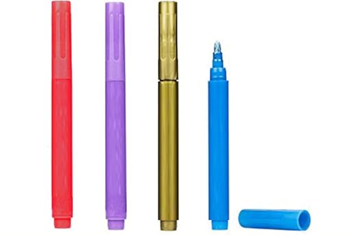 Glasmarker,Abwischbare Stifte,Whiteboard Stifte,Marker Stifte,Weinglas Marker,Whiteboard Marker,Abwischbar,Zum Schreiben Und Markieren Auf Glasoberflächen Wie Fenster,Glasboards,Whiteboards,4Pcs