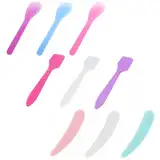 9 Stück Scoop für Cremespatel, Spatel Kosmetik Make Up Gebogenen Spatel Mini Kosmetikspatel Kosmetik Spatel Klein Kosmetik Maske Scoop Creme Spatel Rührspatel Kosmetik für Maske Waschgel