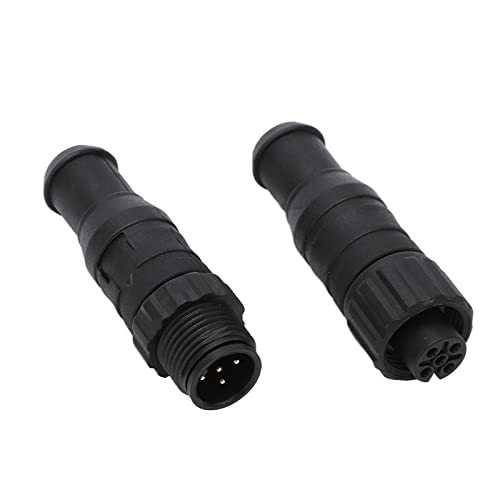 CHICIRIS 2PCS N2K Terminator Set Hoher Effizienz 5 Pin IP67 Spritzsicher für NMEA 2000 Lowrance -Netzwerke mit ABS -Material