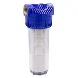 VARIOSAN Vorfilter (10 Zoll) für Pumpen und Hauswasserwerke 18434, 1" Innengewinde, 8 bar, 6.000 l/h Durchflussmenge, 0,06 mm Maschenweite