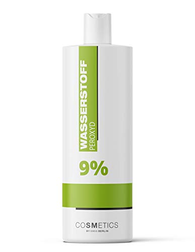 Wasserstoffperoxid 9 % – 1 L Creme-Oxidant Entwickler für Blondierung & Haarfarbe – H₂O₂ Emulsion für Friseure – Hydrogen Peroxide Oxidant für Aufhellung & Bleichmittel – Made in Germany