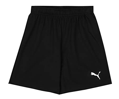 PUMA Unisex Kinder Teamrise Jr Shorts, Puma Black-puma White, 152 EU