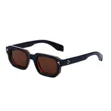 MUTYNE Quadratische Sonnenbrille für Herren, Luxus-Mode, rechteckige Sonnenbrille für Damen, Autofahren, Sonnenbrille, 8