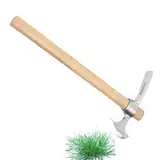 Kreuzhacke Wiedehopfhacke, 2-in-1 Garten-Spitzhacke Gartenhacke Mit Breitblatt, 41cm Gartenhacke Handwerkzeug Zum Umpflanzen, Graben, Pflanzen, Lösen Von Erde Für Gärtner, Wurzeln Schneiden