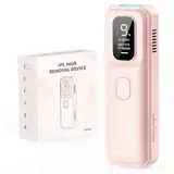 IPL Geräte Haarentfernung Laser, Schmerzfreie Haarentfernungsgerät zu Hause, 9 Intelligente Energiestufen für Männer, Frauen, 999,900 Lichtimpulse für Körper, Bikinibereich - Rosa