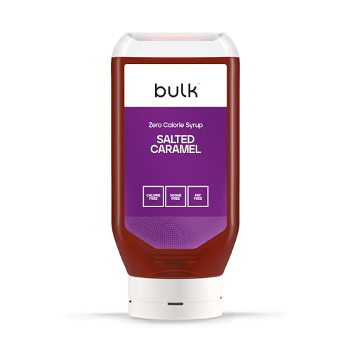 Bulk Kalorienfreier Sirup, Zuckerfrei, Kalorienfrei, Zuckerfrei, Salted Caramel, 400 ml