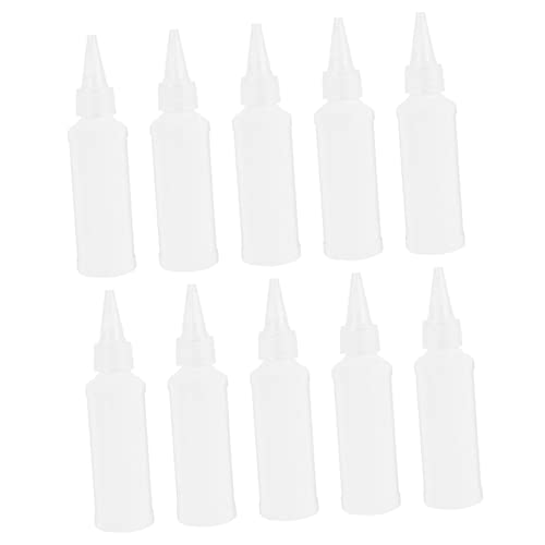 BELLIFFY 50 Ml Quetschflaschen 25 Stück Applikatorflaschen Zum Färben Und Stylen Von Haaren Auslaufsicher Sicher Für Haarkunst Und Kosmetik