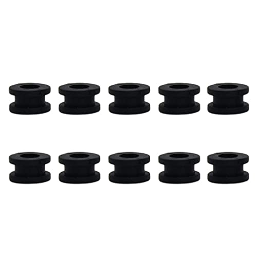 Folpus Set von 10 Universal Gummi Händlern für Motorradkörper