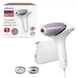 Philips Lumea IPL Haarentfernungsgerät 8000 Series – Haarentfernungsgerät mit SenseIQ Technologie, 2 Aufsätze für Körper und Gesicht (Modell BRI944/00)