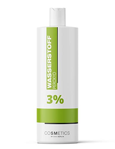 Wasserstoffperoxid - Made in Germany - Oxydant, Hydrogen Peroxid, Entwickler | Wasserstoffperoxyd | Blondierung, Blondiermittel, Bleichmittel (3 Prozent, 1 Liter)