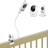 Babyphone Monitor Halterung für GHB Babyphone, ANMEATE SM24, Goodbabyuu24, Babysense V24US, Flexible Babyphone Holder Babyfone Baby Monitor Mount, Baby Kamera Stand