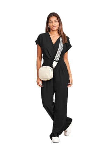 Seventyseven Lifestyle Damen Jumpsuit in Wickeloptik mit 2-Pockets