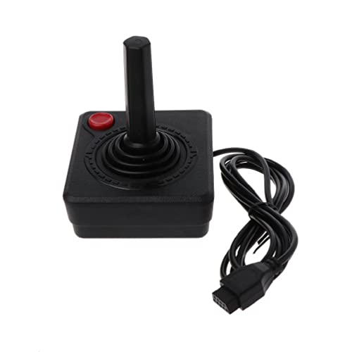 1,5 m Gaming-Joystick-Controller für 2600 mit 4-Wege-Hebel und Single-Action-Taste, Retro-Gamepad Joystick-Ersatz