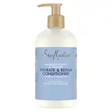 SHEA MOISTURE Moisture Manuka Honey & Joghurt Hydrate & Repair Conditioner mit Mafura und Baobab-Ölen zur Hydratisierung und Wiederherstellung von extrem trockenem, sprödem Haar 384 ml