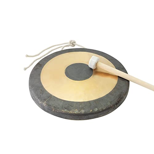 Original Tam Tam Gong, Whood Chau Gong, toller Klang, inklusiv Holz-/Baumwollklöppel (25)